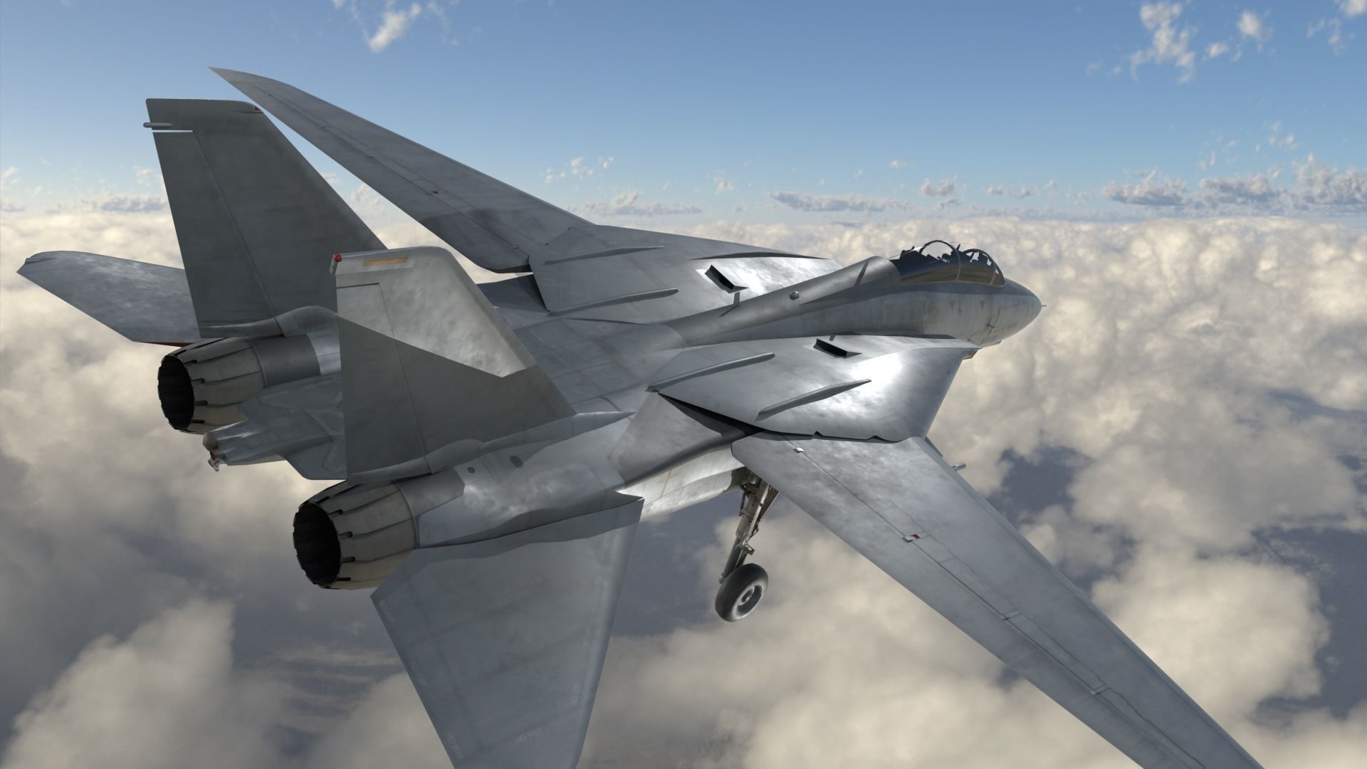 Grumman F-14 Tomcat 3D model_3