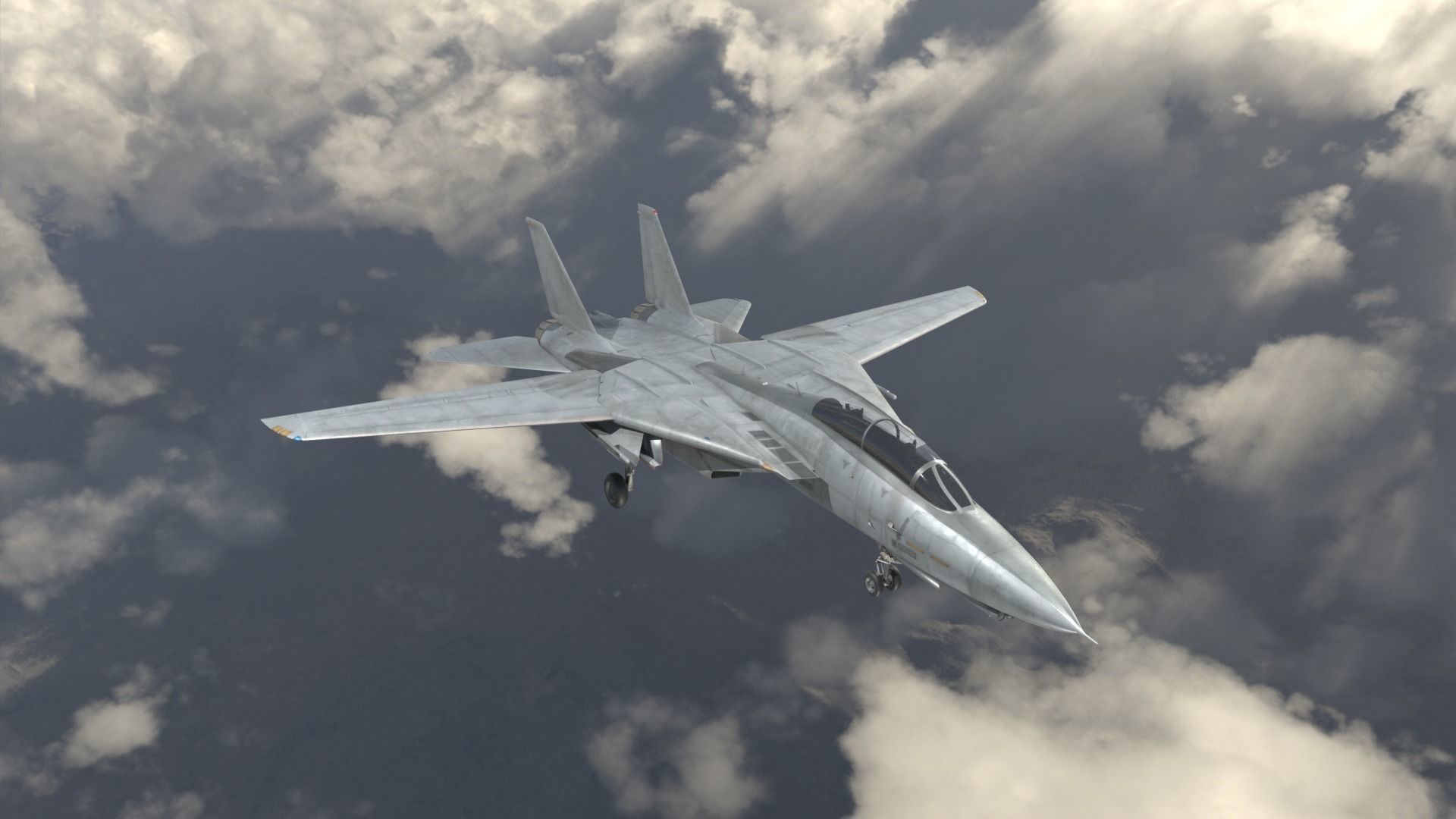 Grumman F-14 Tomcat 3D model_5