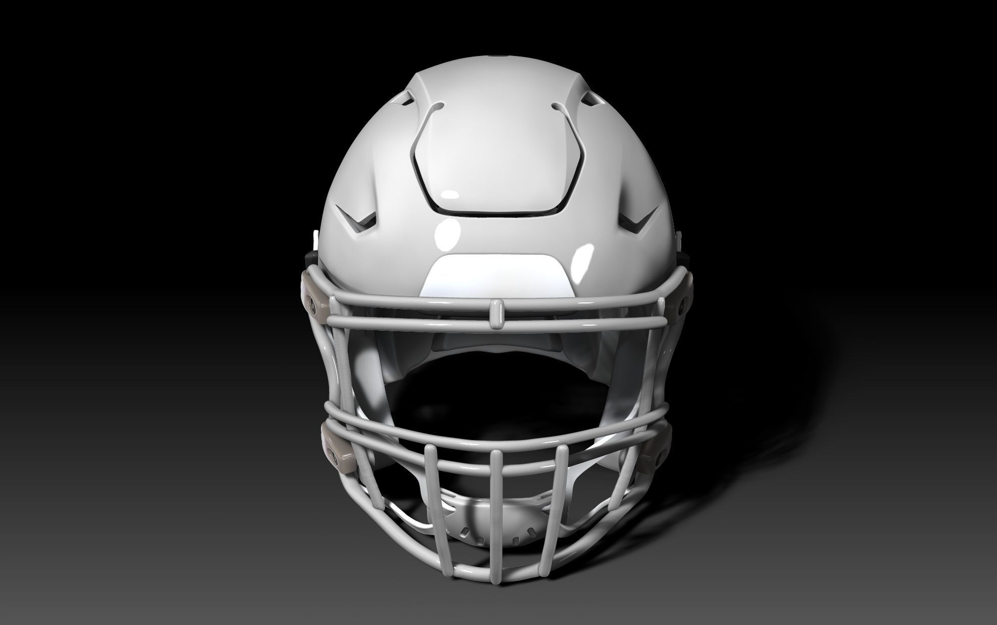 NFL Riddell SPEEDFLEX  helmet with padding 3D print model_12