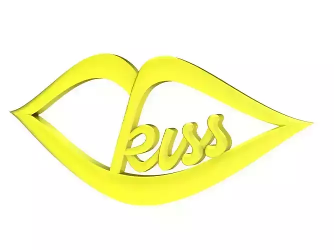 6857 kiss pendant