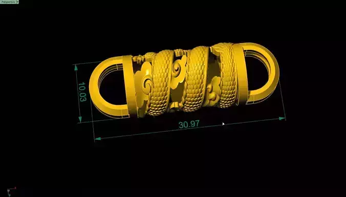 Chain pipe Dragon 3D print model