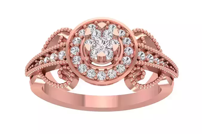 Women Wedding Engagement Bridal Ring