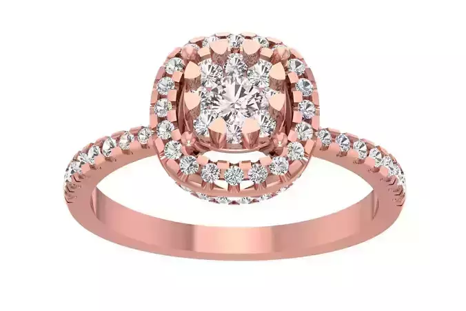 Women Wedding Engagement Bridal Ring