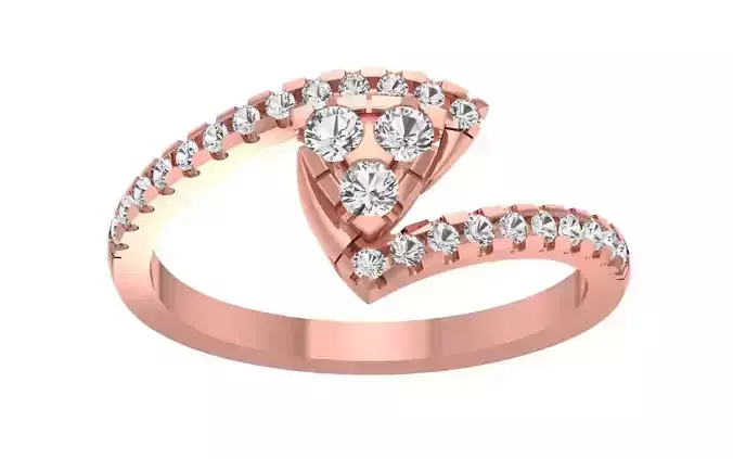 Women Wedding Engagement Bridal Ring