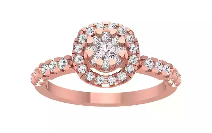 Women Wedding Engagement Bridal Ring