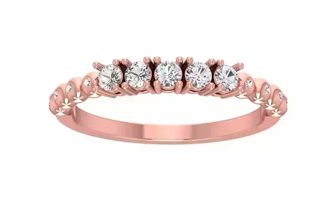 Women Wedding Band Ring