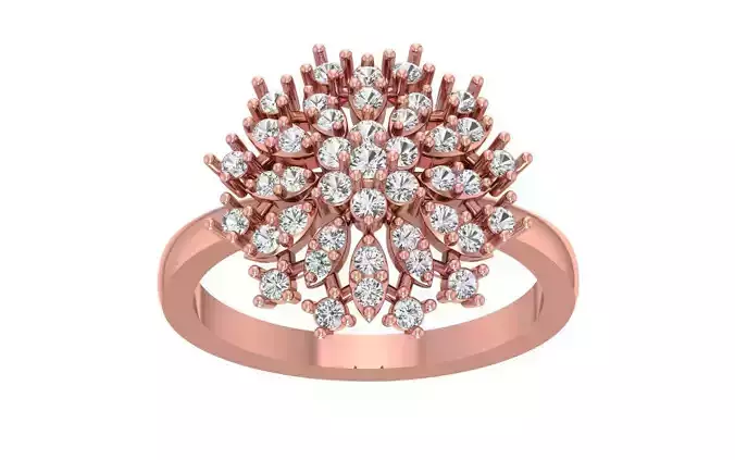 Women Wedding Engagement Bridal Ring