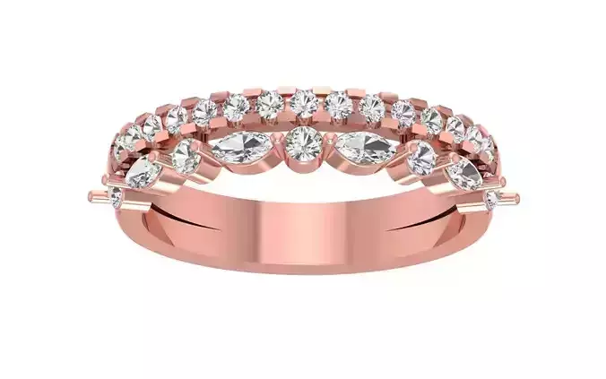 Women Wedding Band Ring