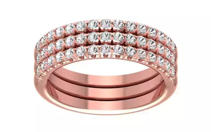 Women Wedding Band Ring