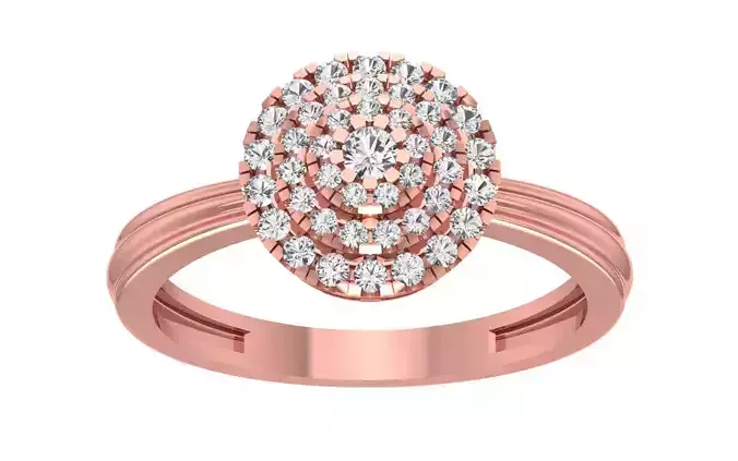 Women Wedding Engagement Bridal Ring