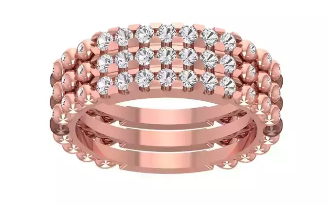 Women Wedding Band Ring