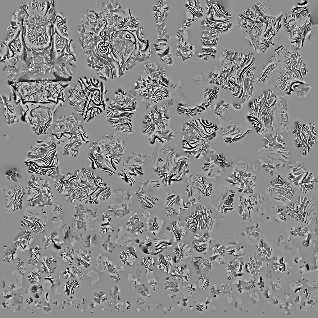 Green Monster Free low-poly 3D model_6