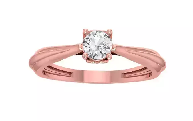 Women Solitaire Wedding Engagement Bridal Ring