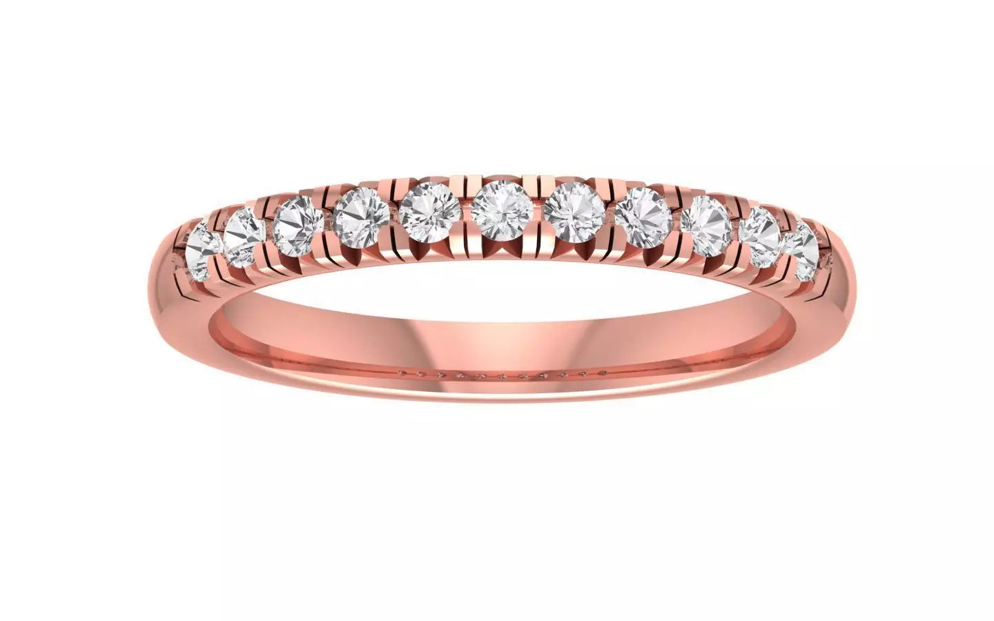 Women Wedding Band Ring 3D print model