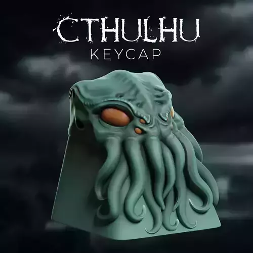 Cthulhu Keycap - Lovecraft - Mechanic Keyboard Free 3D print model