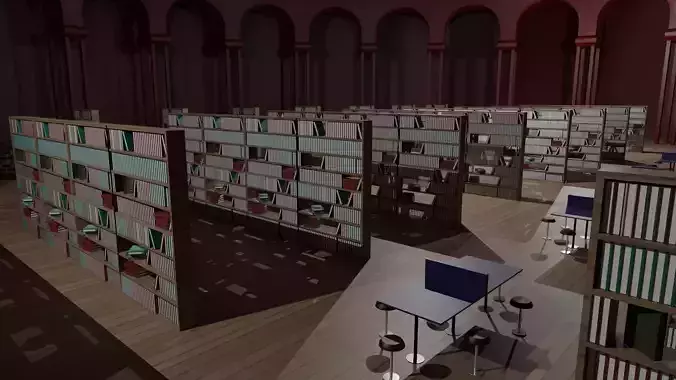 Library Interior