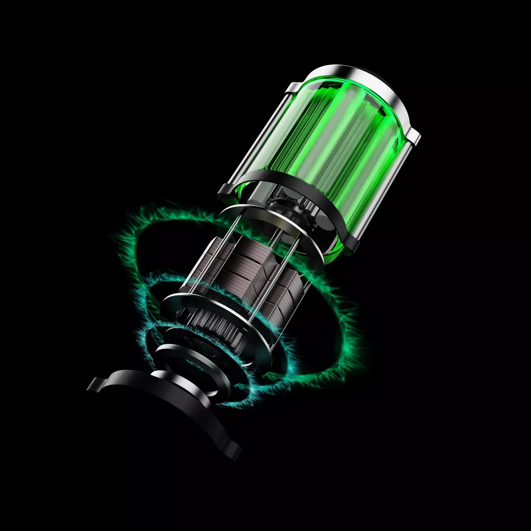 Battery Power 3D model_0