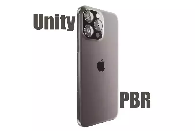iPhone 15 Pro Max Unity PBR asset