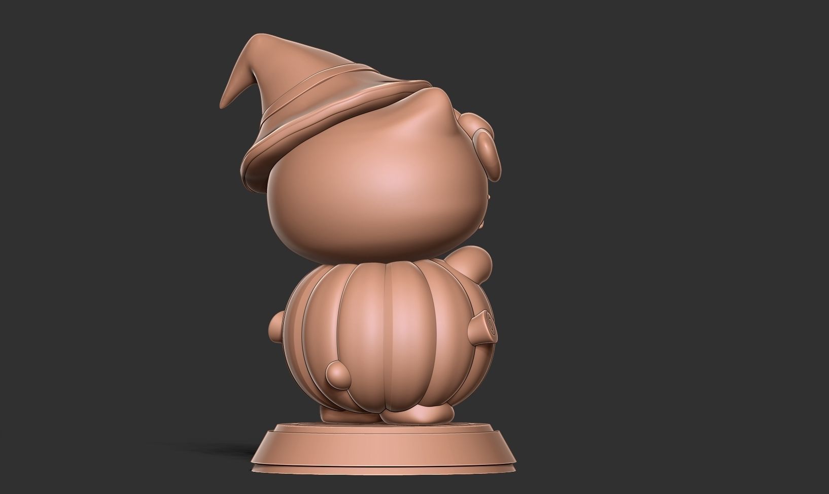 Hello Kitty - Halloween custom 3D print model_8