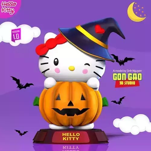 Hello Kitty - Halloween custom