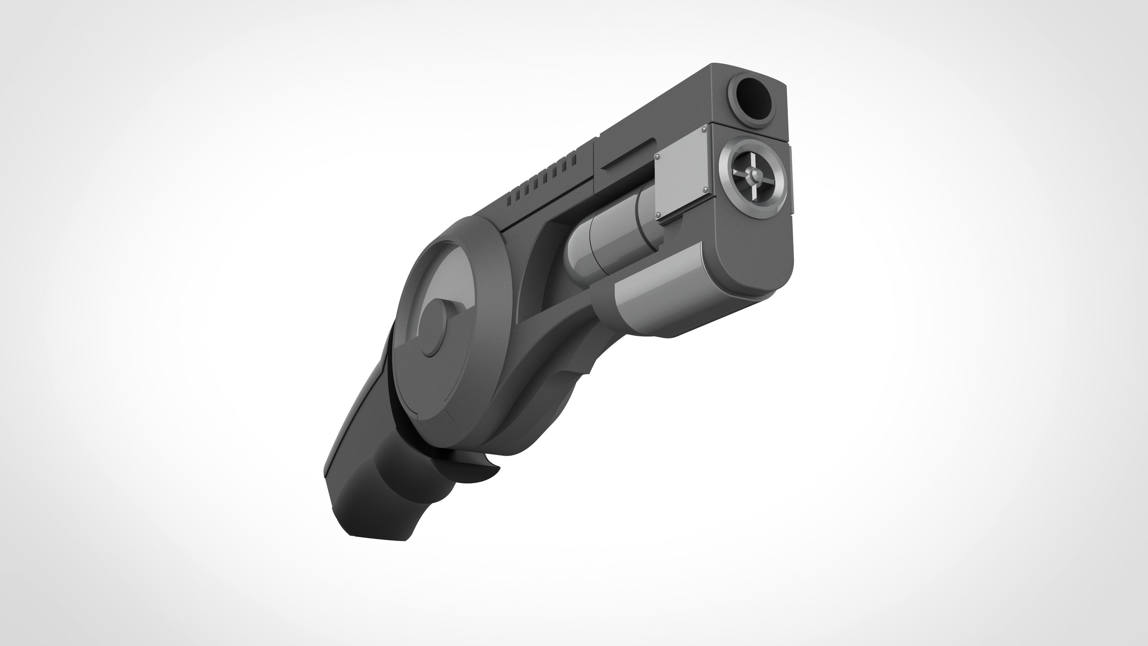 Batman grapling from the game Batman Arkham City  3D print model_3