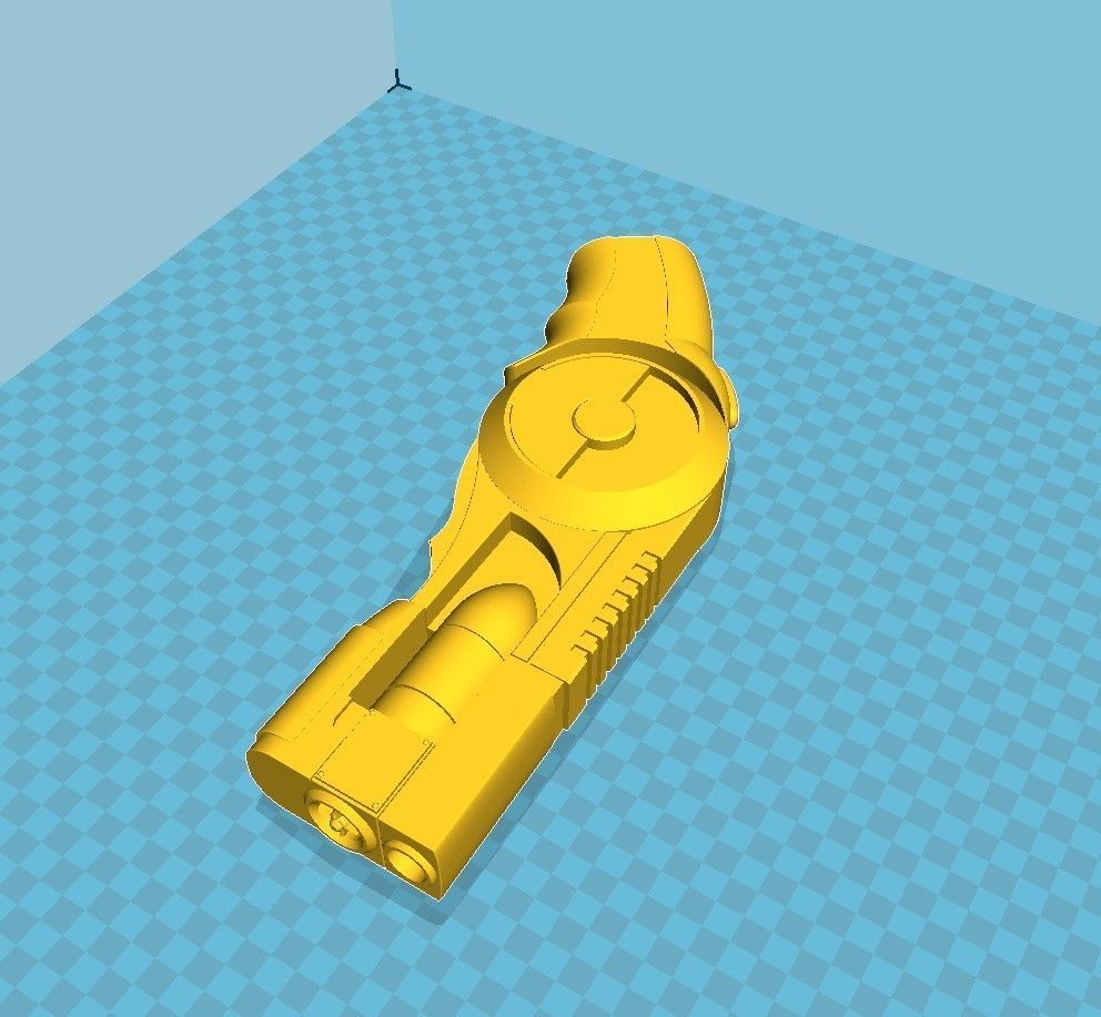 Batman grapling from the game Batman Arkham City  3D print model_32