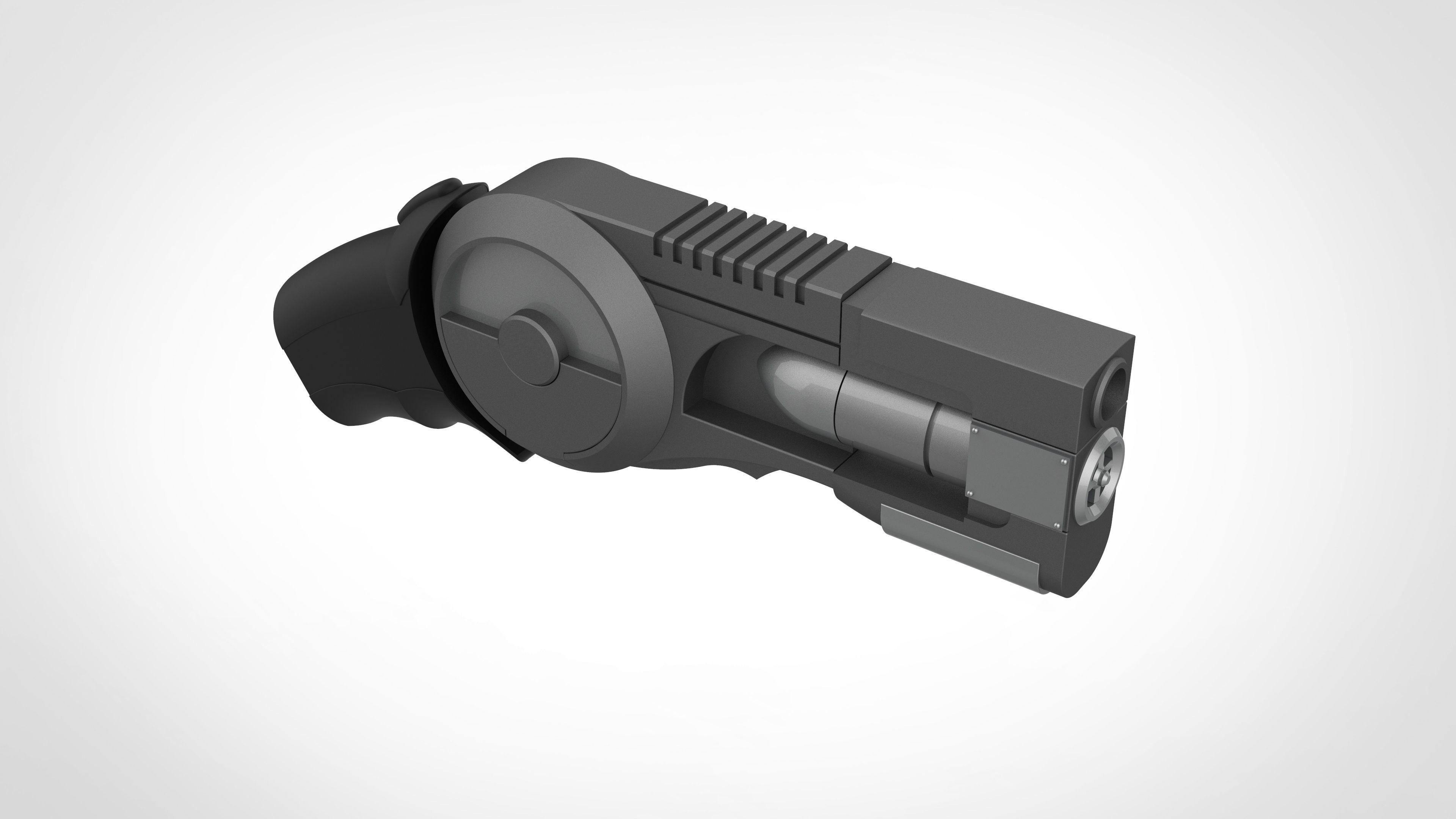 Batman grapling from the game Batman Arkham City  3D print model_5