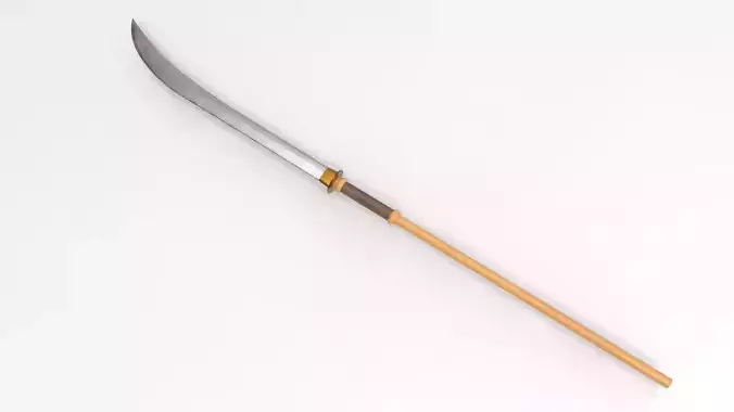 Naginata Yari  3D model