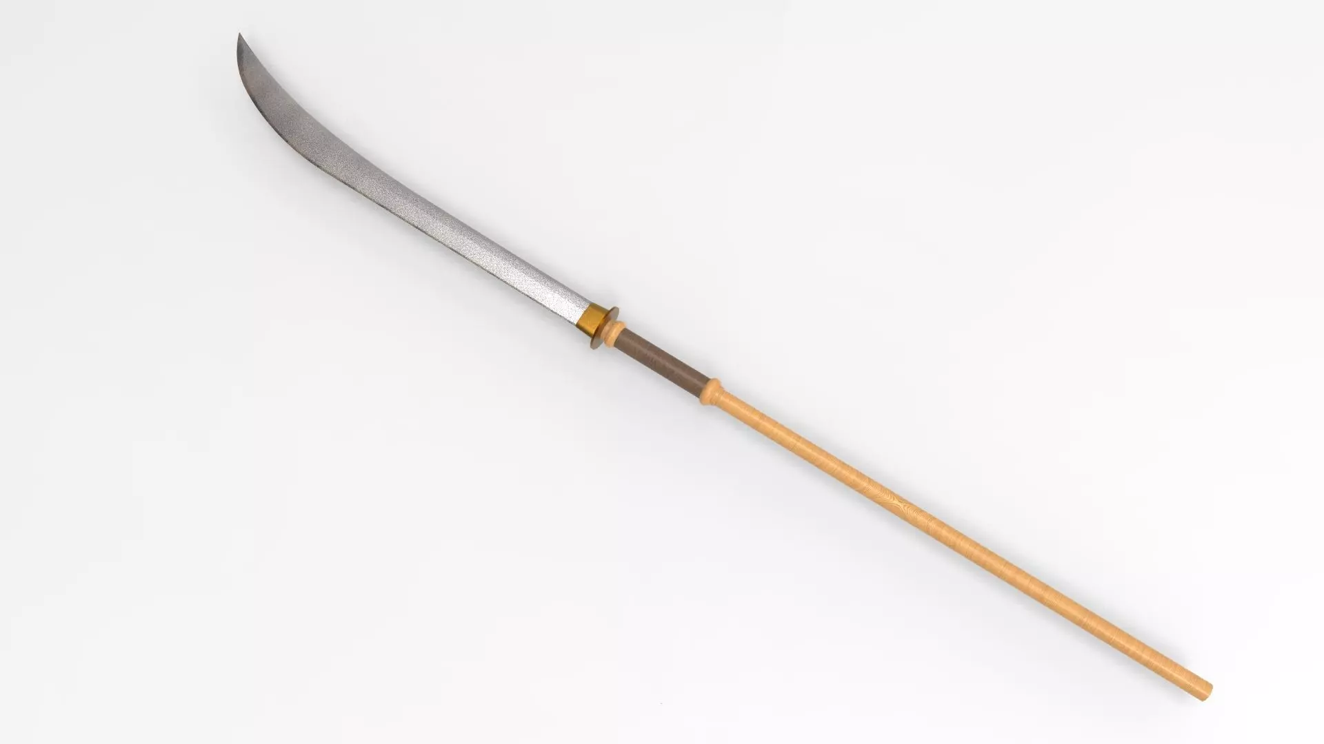 Naginata Yari  3D model_0