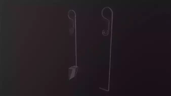 fireplace tools  3D Model