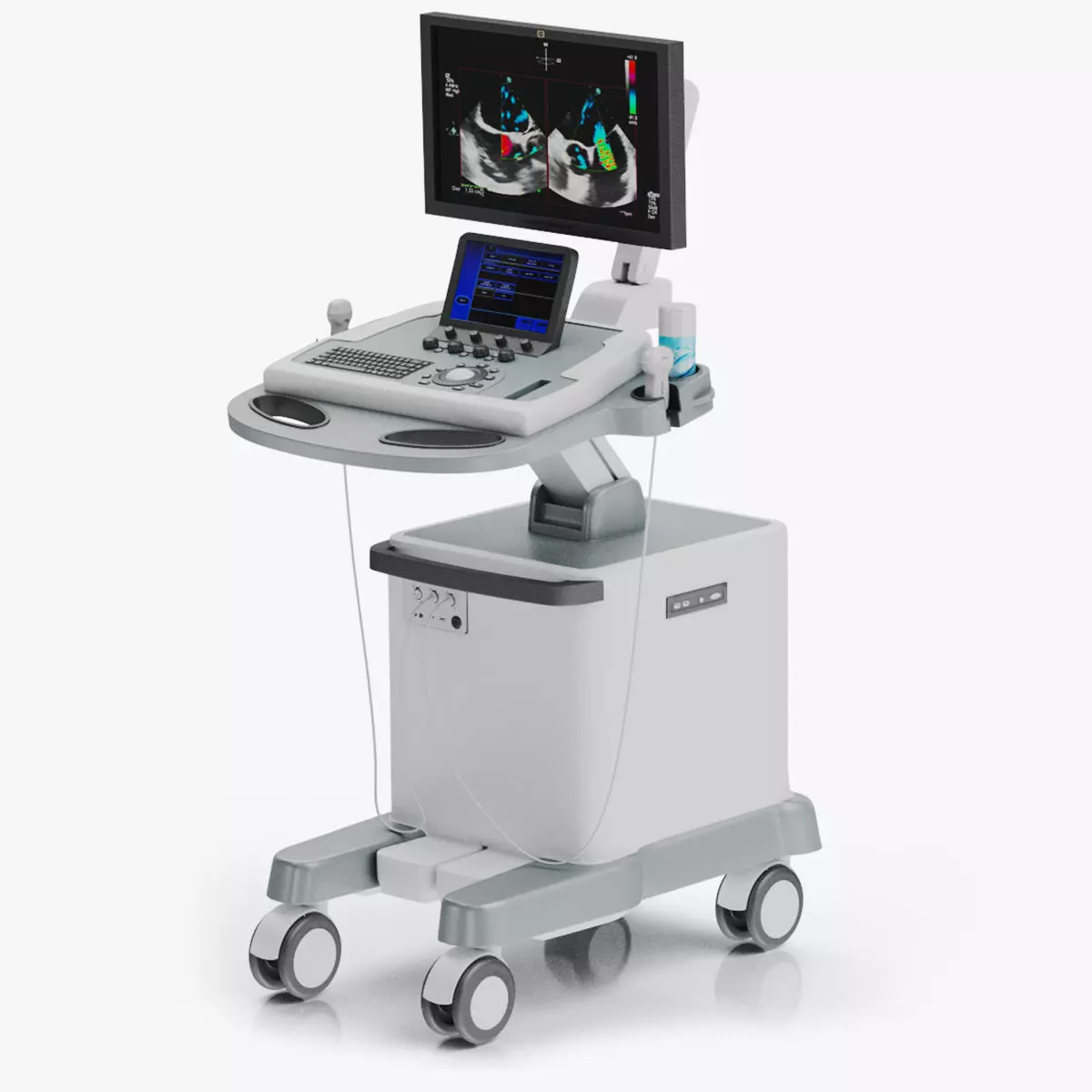 Sonography Scanner Ultra-sonic 3D model_0
