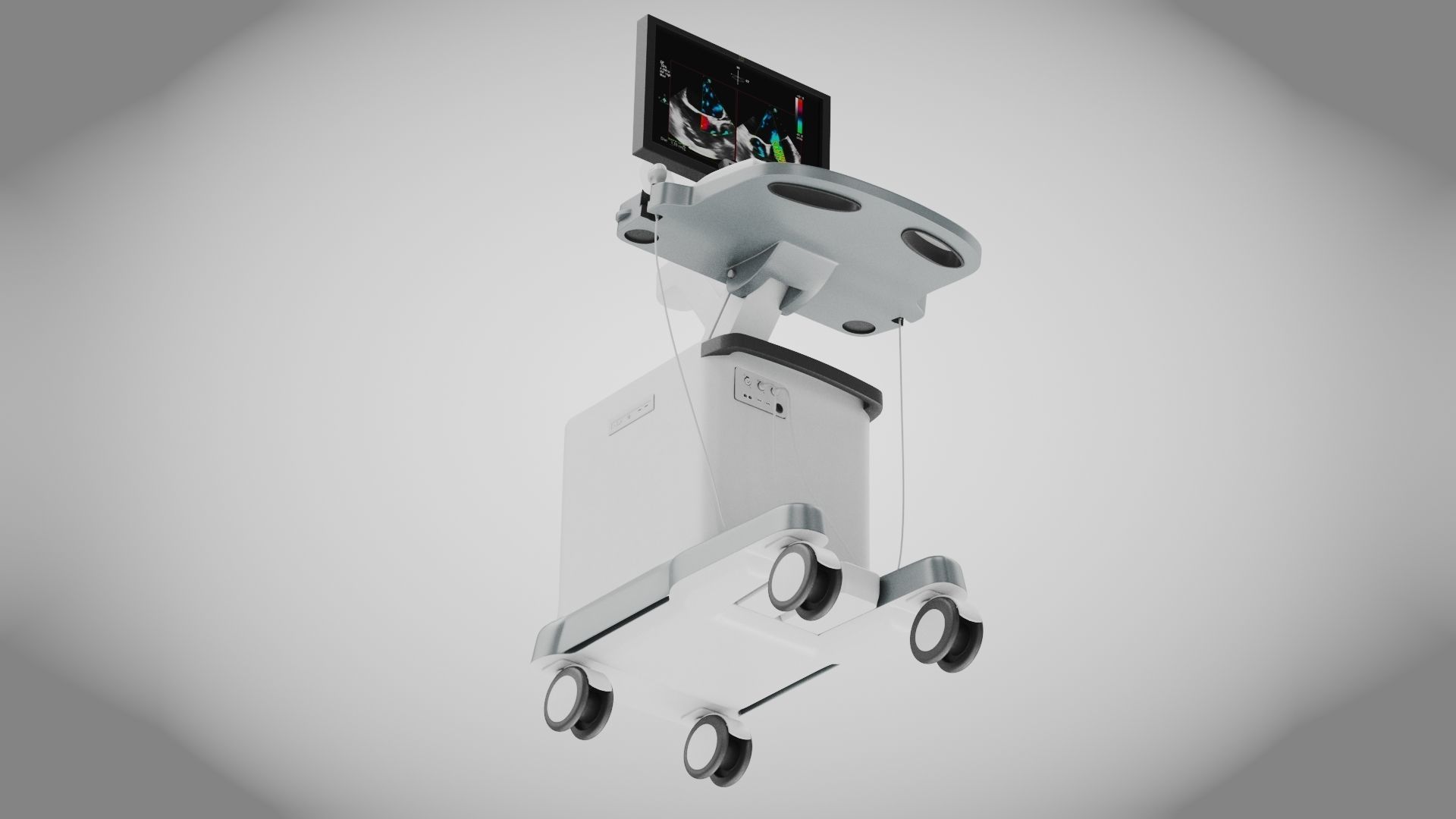 Sonography Scanner Ultra-sonic 3D model_7
