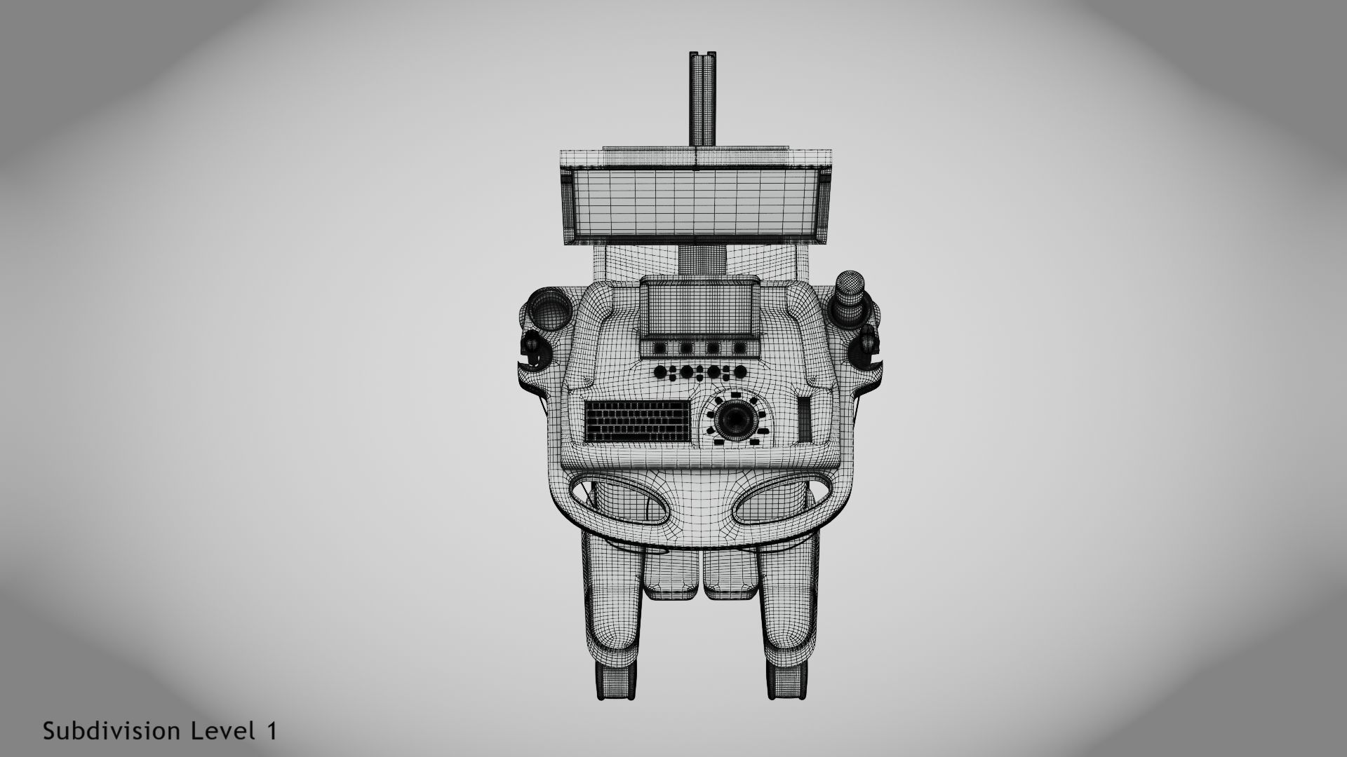 Sonography Scanner Ultra-sonic 3D model_25