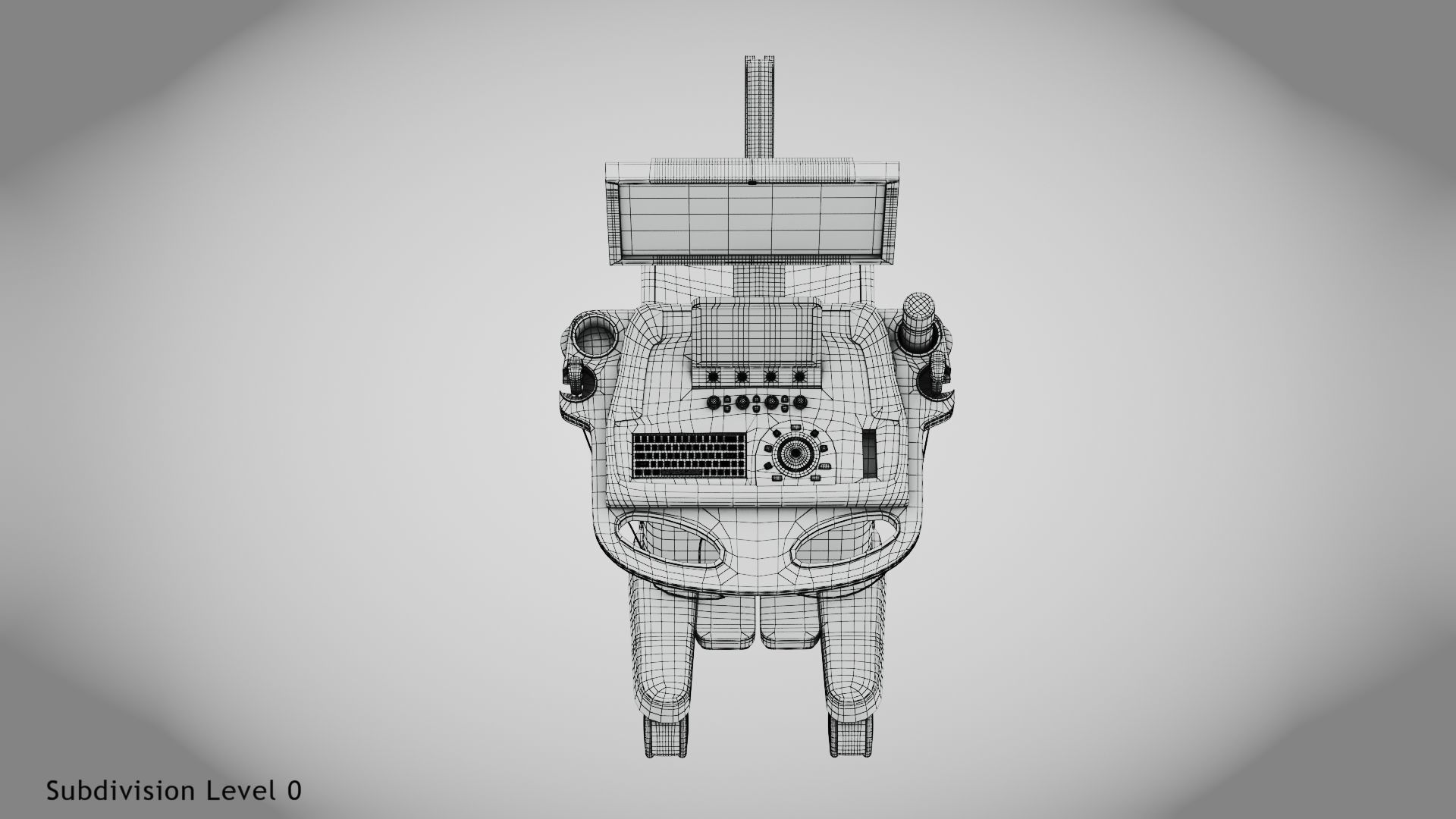 Sonography Scanner Ultra-sonic 3D model_24