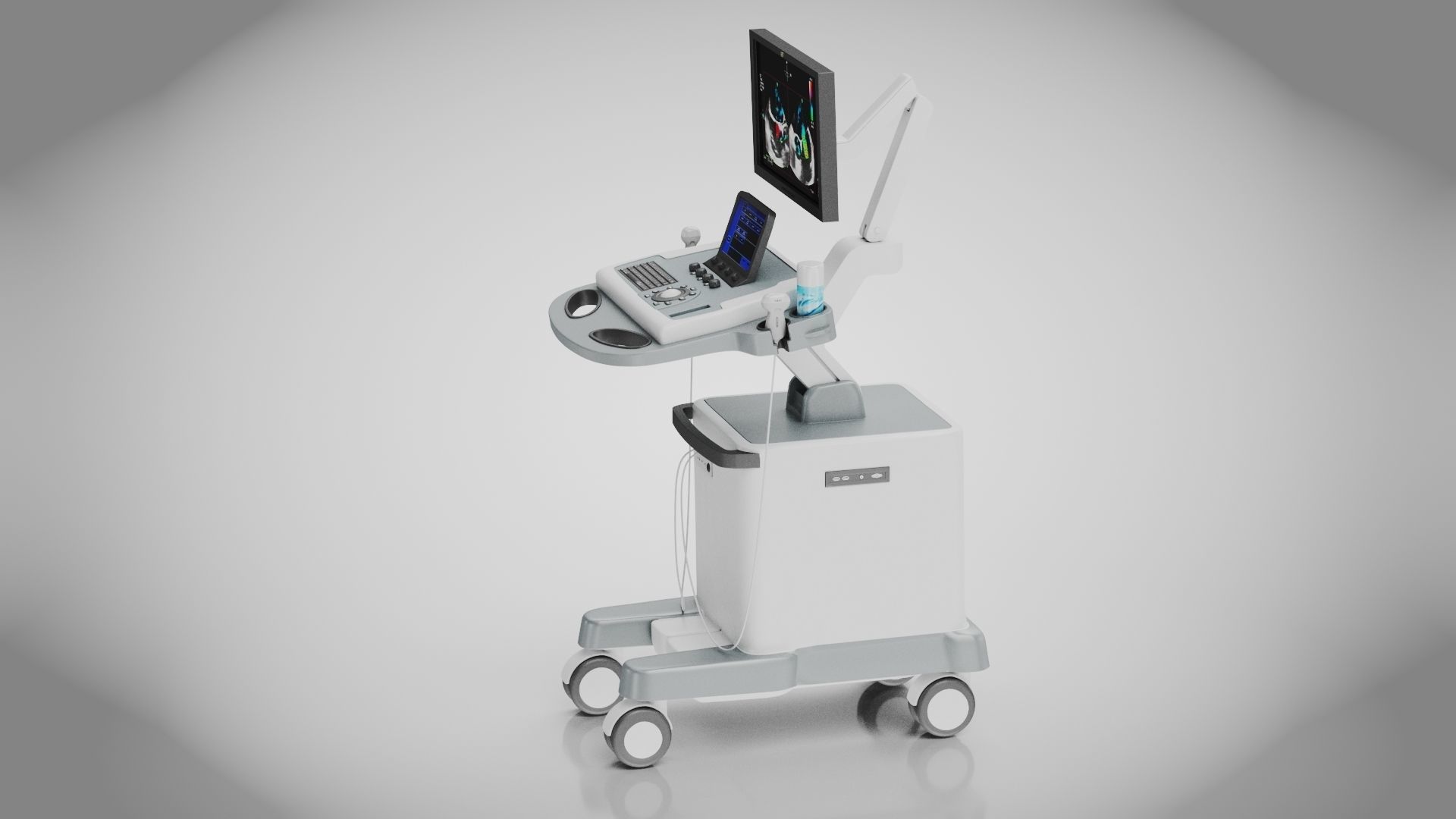 Sonography Scanner Ultra-sonic 3D model_5
