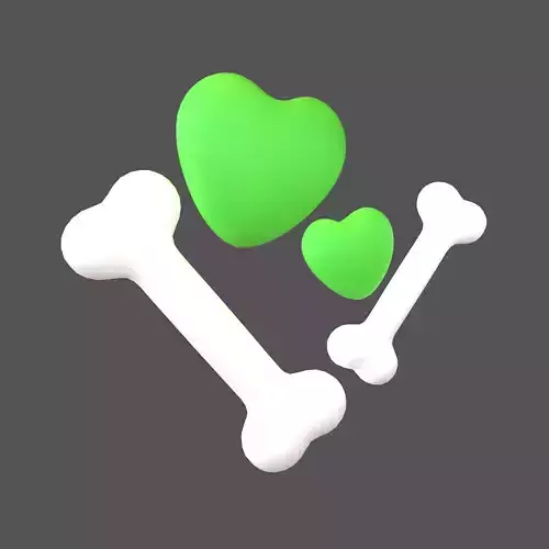 Bone with Heart v1 005