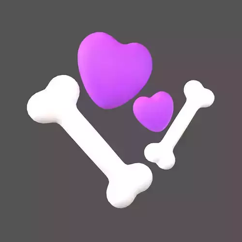 Bone with Heart v1 007