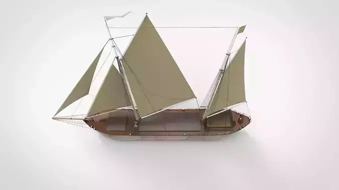 cargo sailing ship
