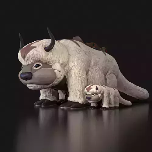 Appa flying bison
