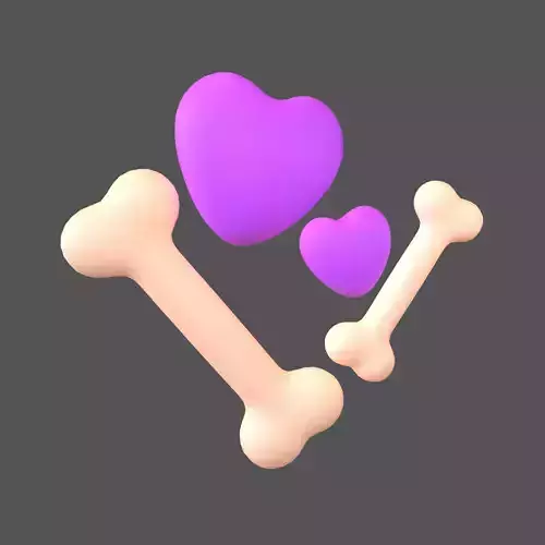 Bone with Heart v1 017