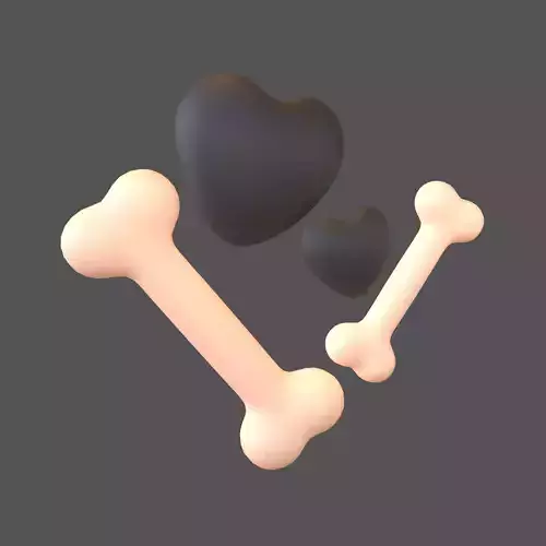 Bone with Heart v1 019