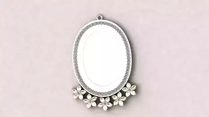 Photo pendant 3D print model