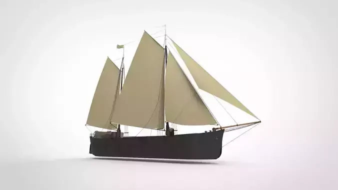 cargo sailing ship
