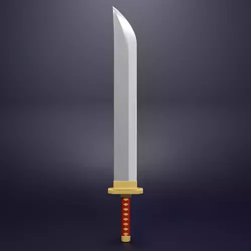 Bleach - Ichigo Sword Blade  First form 3D print model