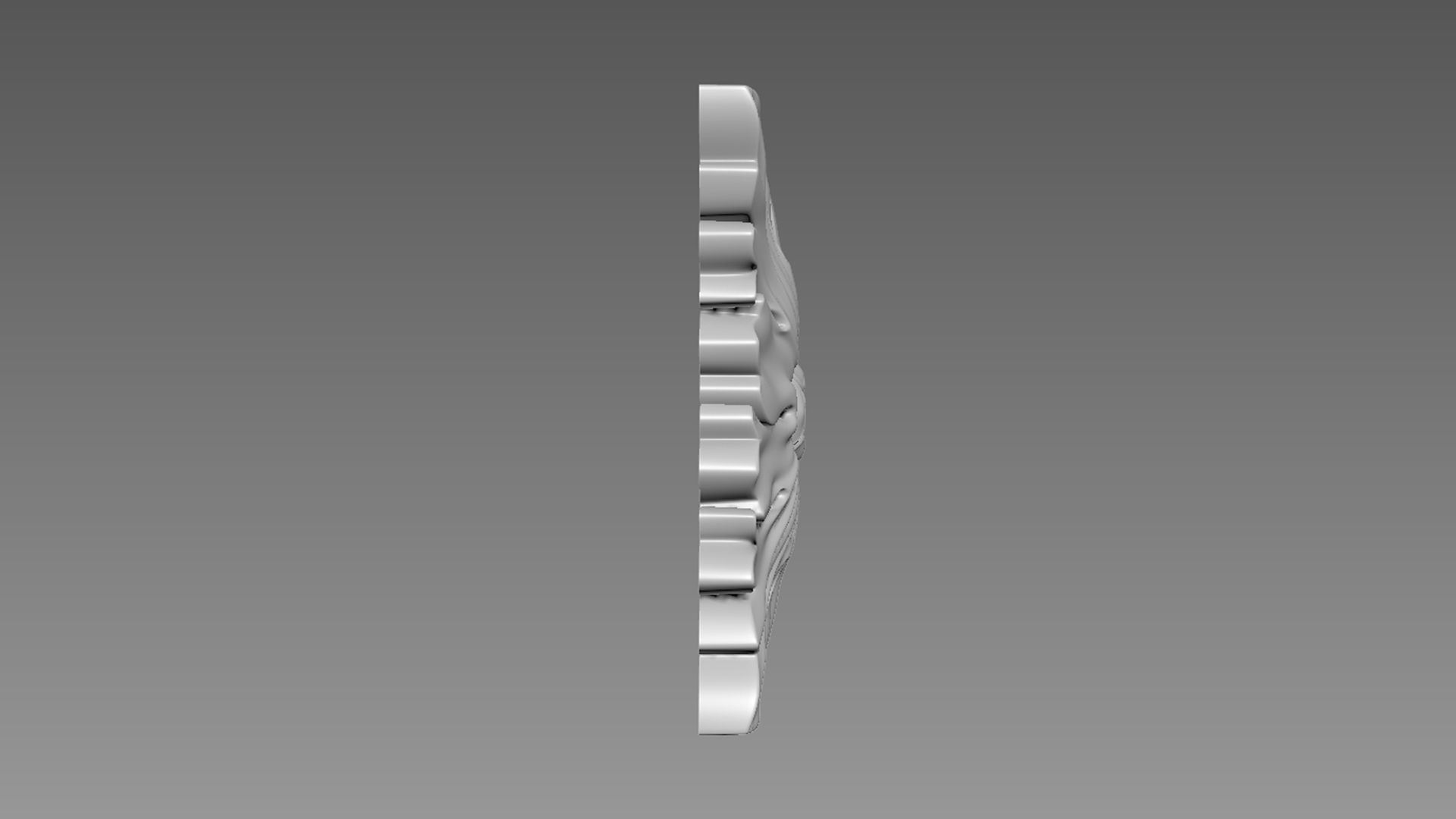 Decor square 02 3D model_4