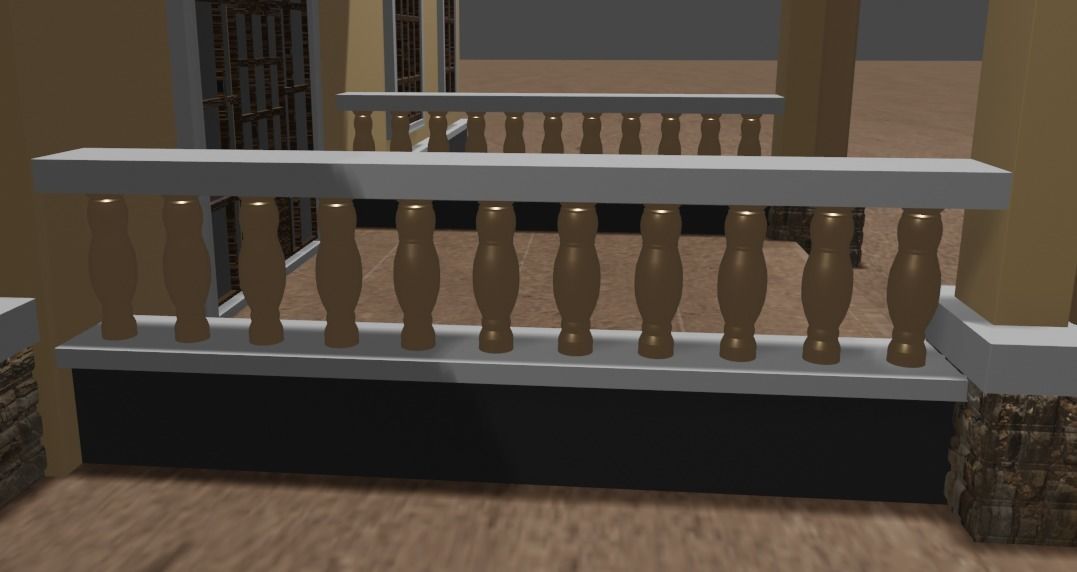 Modern house 3d model 3D model_1