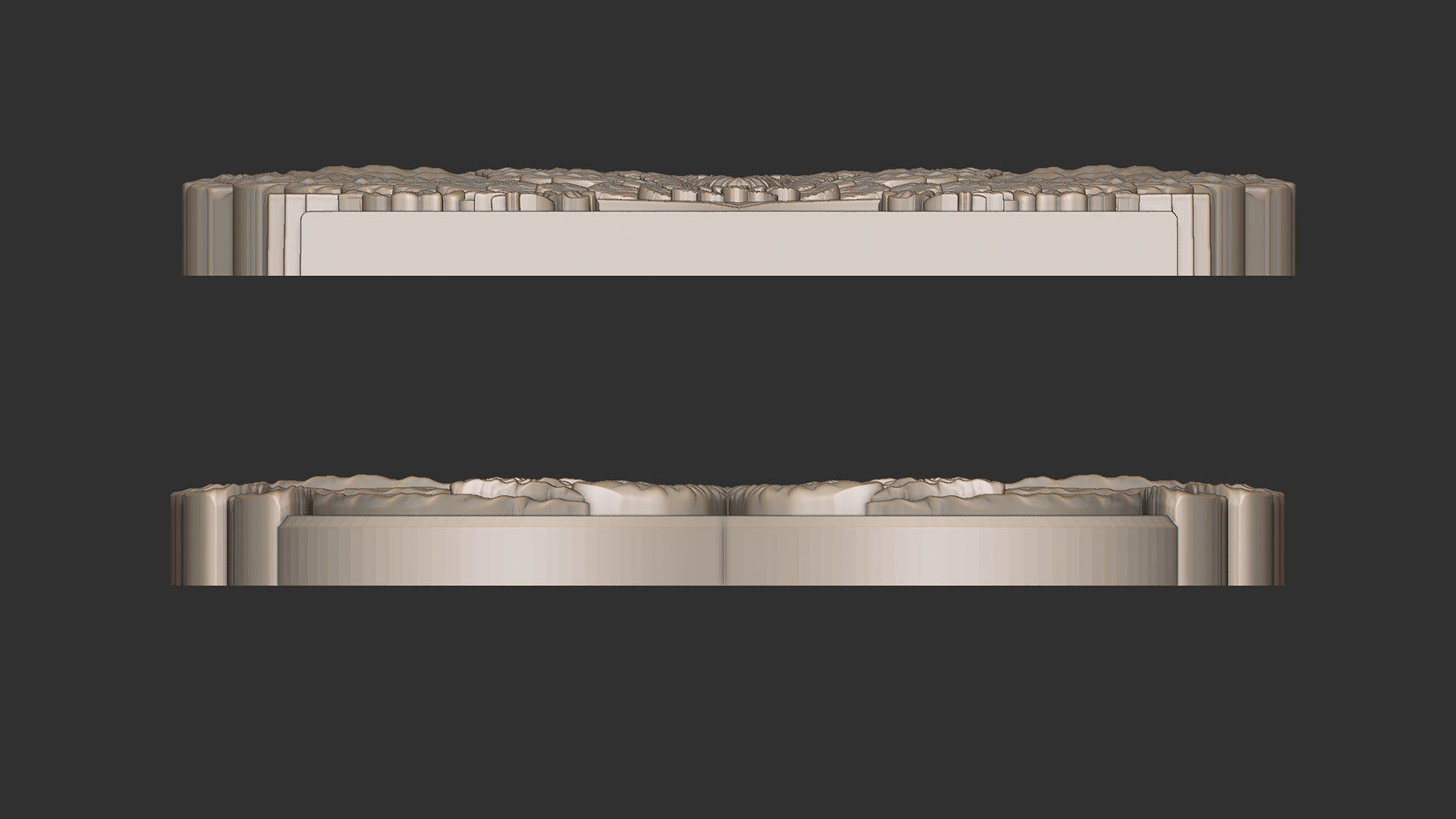 Angel Wings and Heart Memorial 3D print model_9