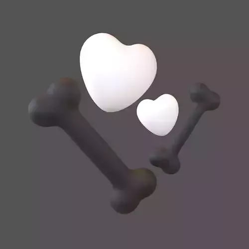 Bone with Heart v1 050