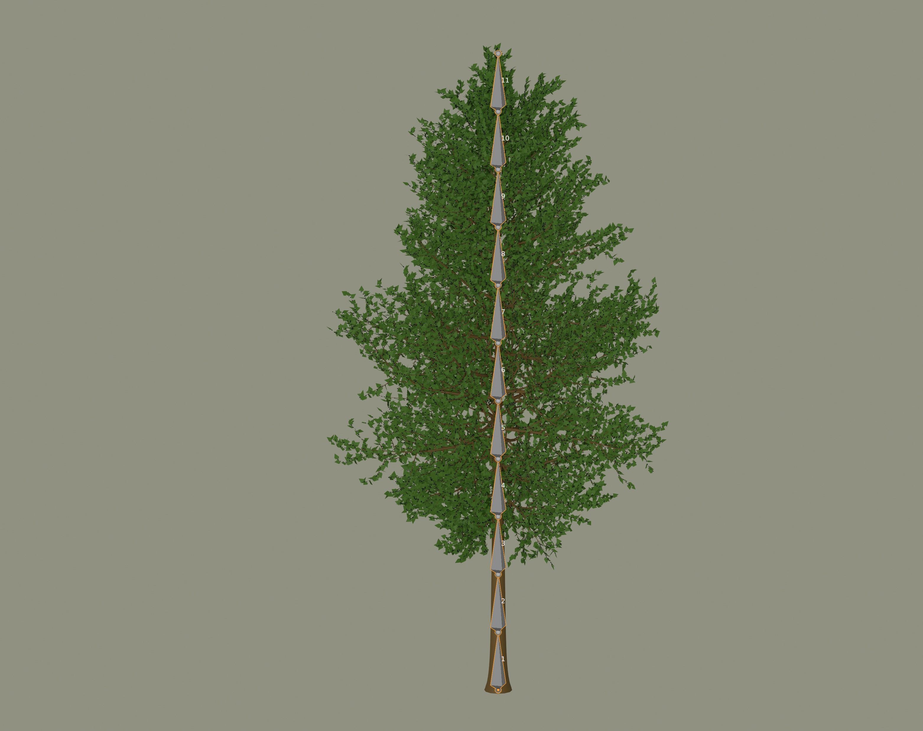 Tree model 3D model_11