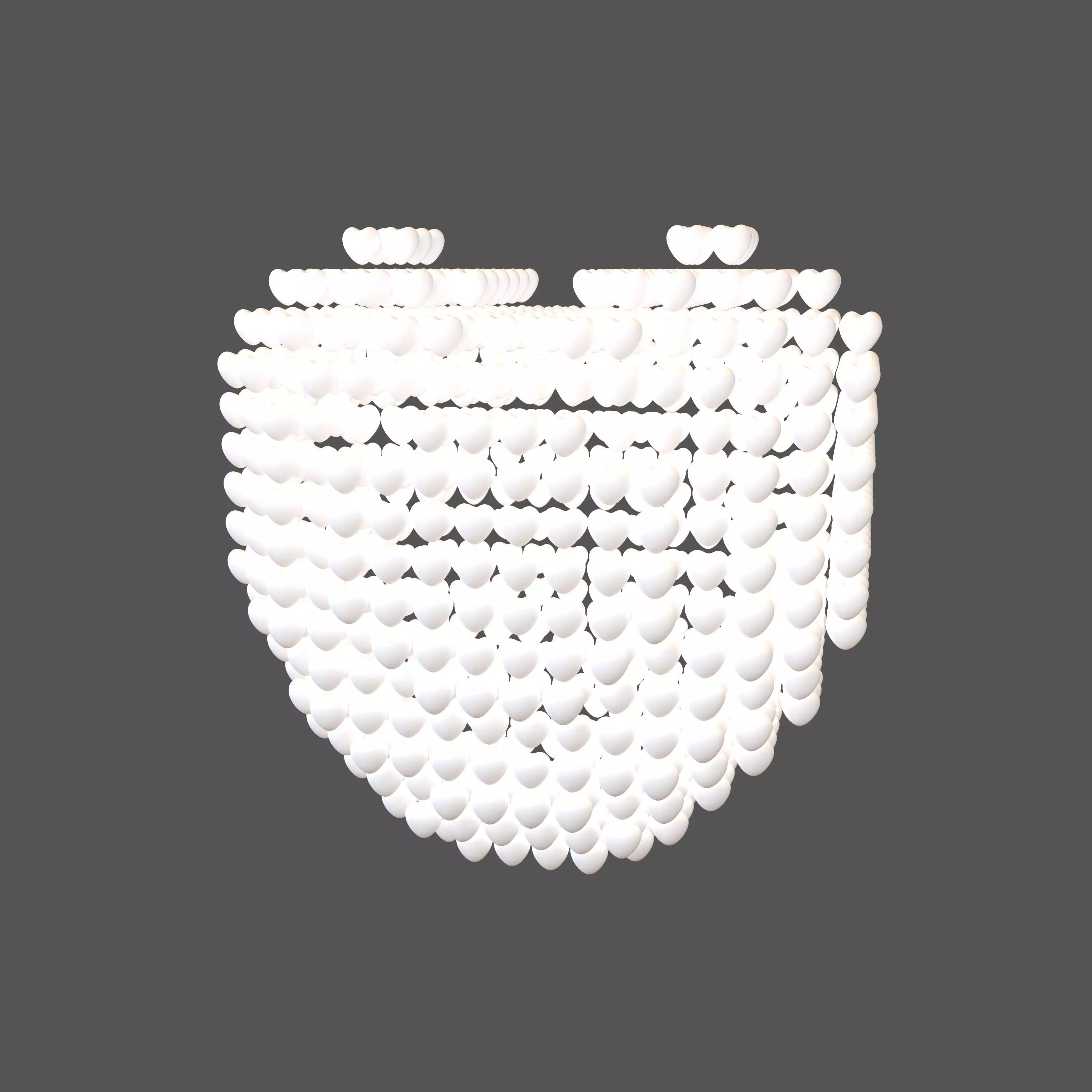 Heart Stylish Style v1 003 3D model_0